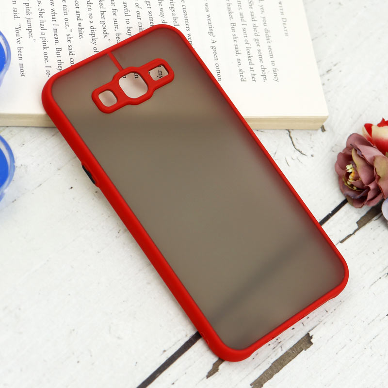 قاب PC مات محافظ لنز دار Samsung Galaxy J7