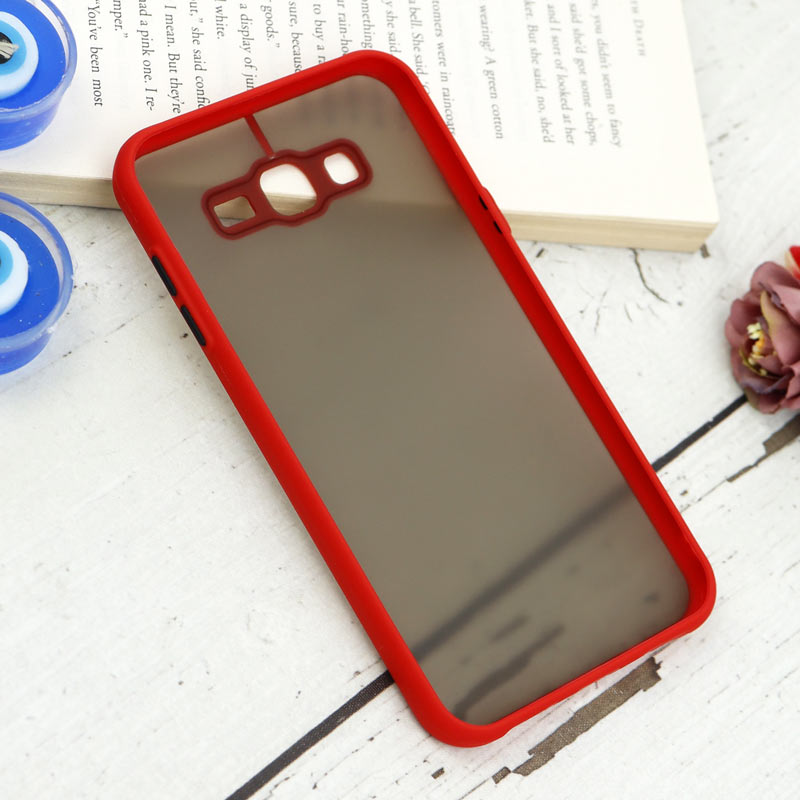 قاب PC مات محافظ لنز دار Samsung Galaxy J7