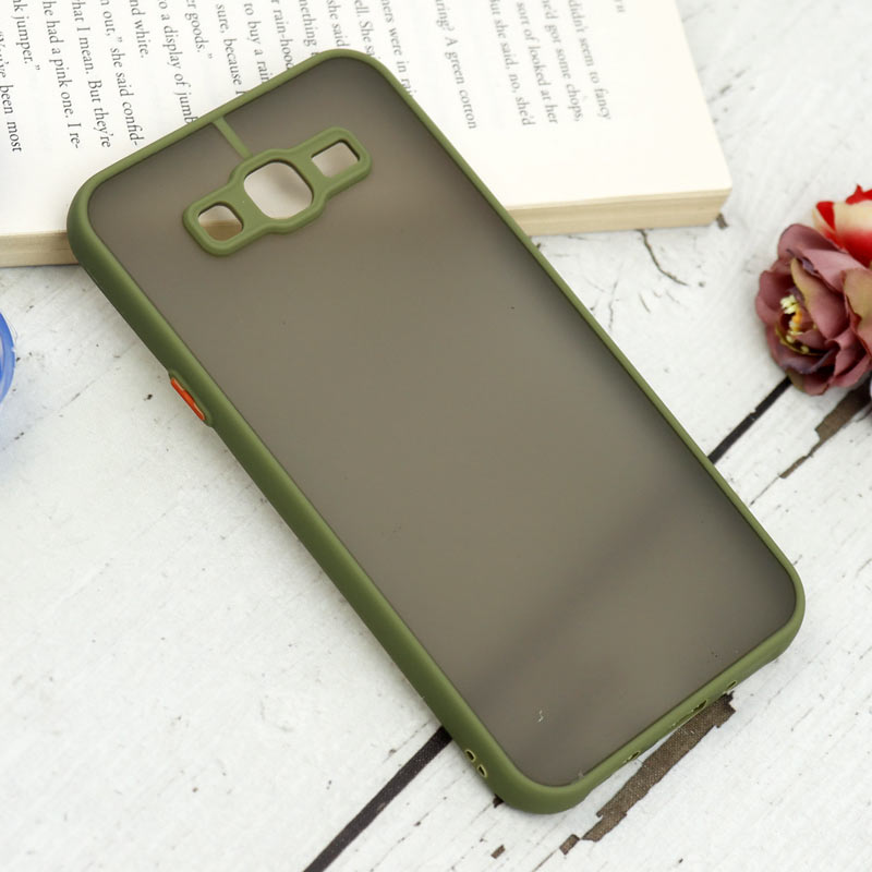 قاب PC مات محافظ لنز دار Samsung Galaxy J7