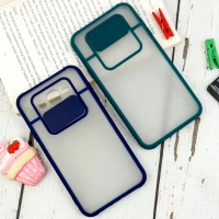 قاب PC مات محافظ لنز دار کشویی Samsung Galaxy J7