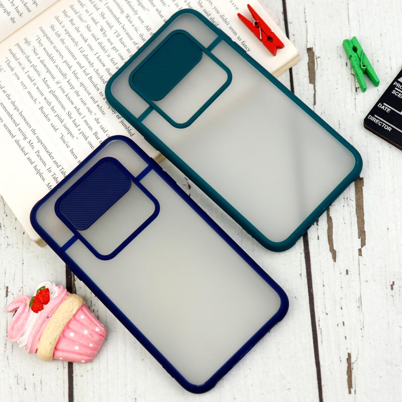 قاب PC مات محافظ لنز دار کشویی Samsung Galaxy J7