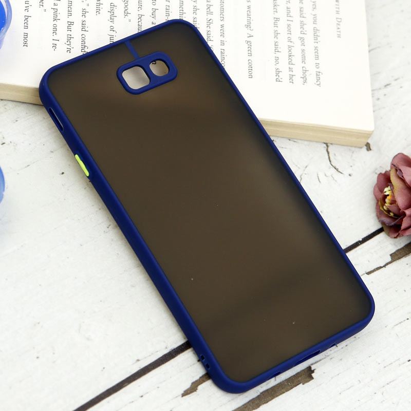قاب PC مات محافظ لنز دار Samsung Galaxy J7 Prime