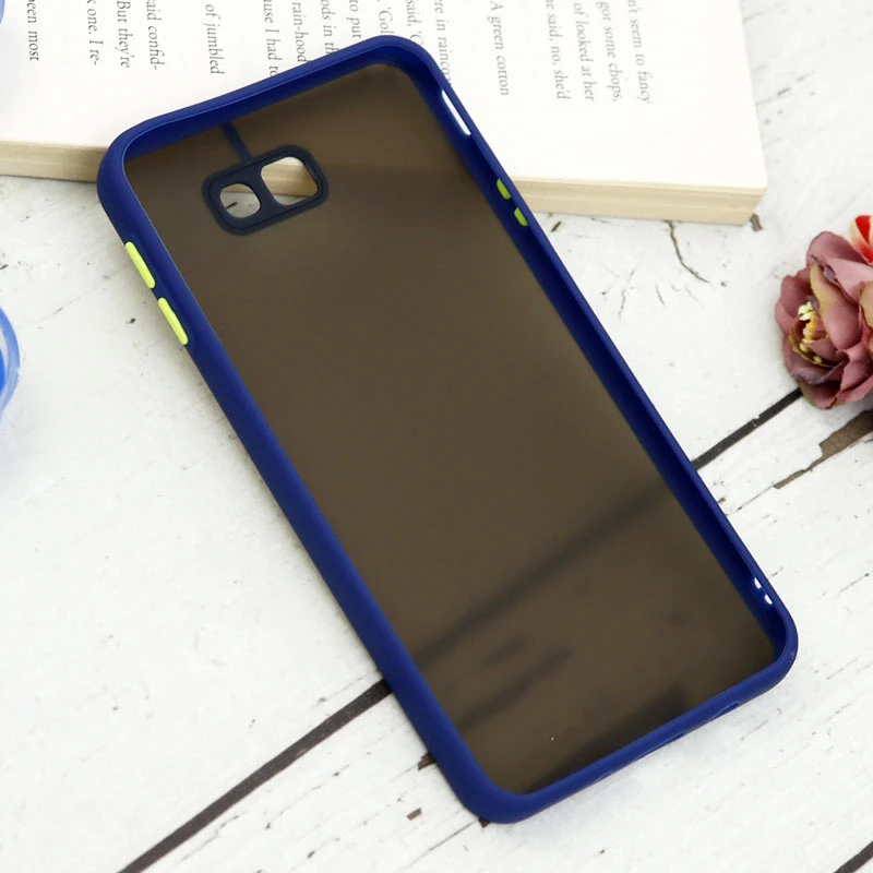 قاب PC مات محافظ لنز دار Samsung Galaxy J7 Prime