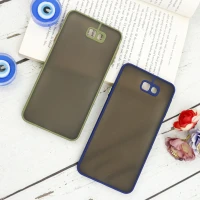 قاب PC مات محافظ لنز دار Samsung Galaxy J7 Prime