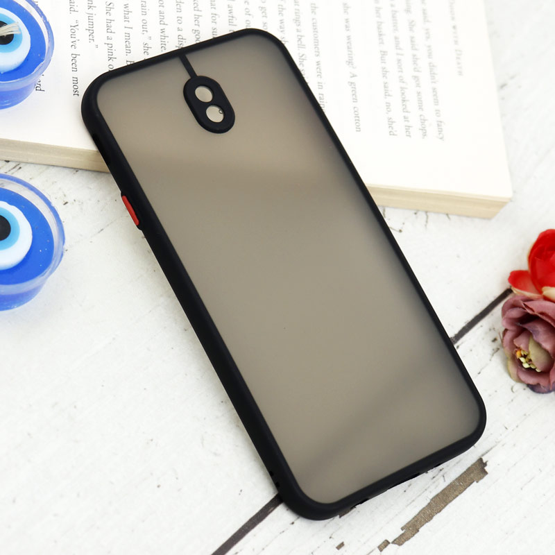 قاب PC مات محافظ لنز دار Samsung Galaxy J7 Pro