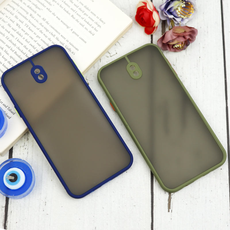 قاب PC مات محافظ لنز دار Samsung Galaxy J7 Pro