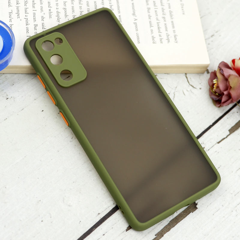 قاب PC مات محافظ لنز دار Samsung S20 FE