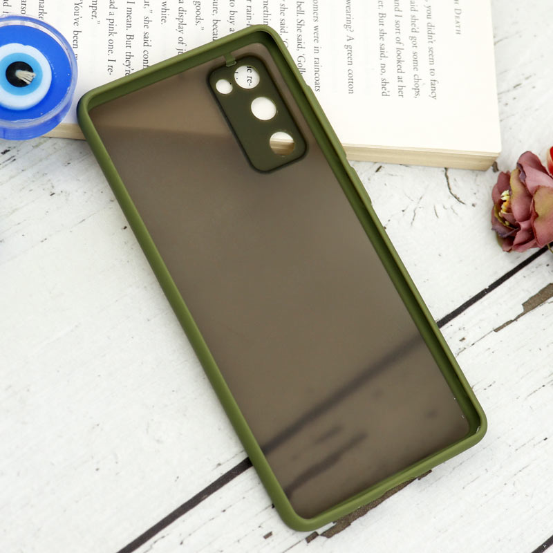 قاب PC مات محافظ لنز دار Samsung S20 FE