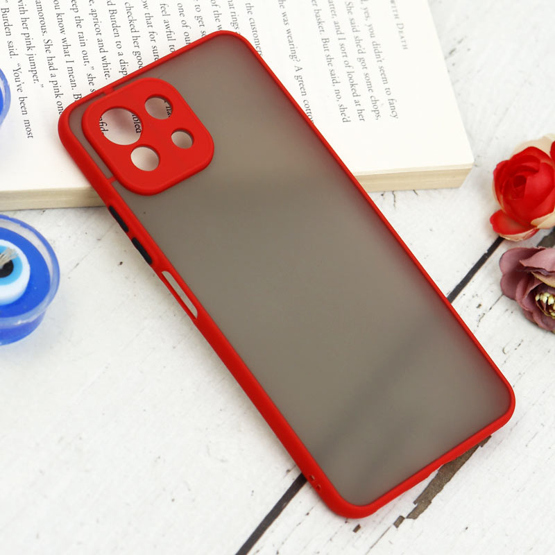 قاب PC مات محافظ لنز دار Xiaomi Mi 11 Lite