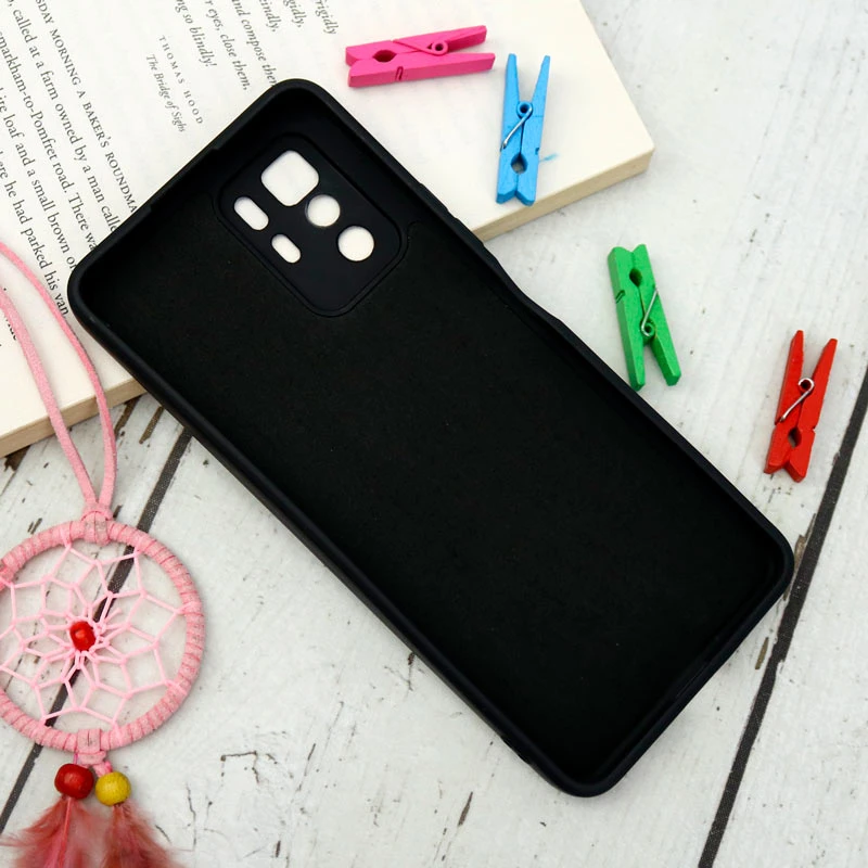 قاب سیلیکونی مشکی طرح Baron + پاپ سوکت Xiaomi Poco X3 GT