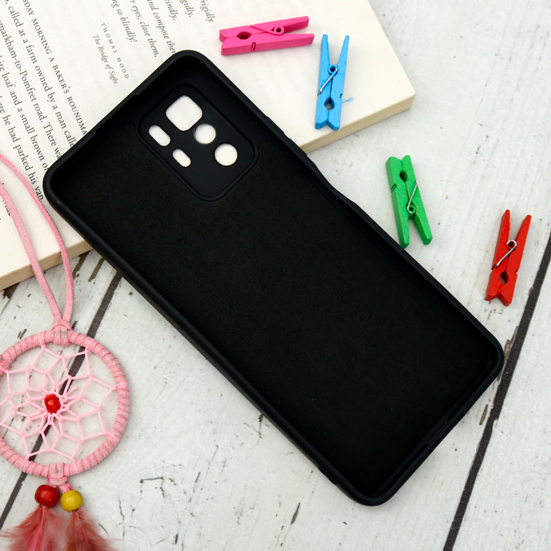 قاب سیلیکونی مشکی طرح Baron + پاپ سوکت Xiaomi Poco X3 GT