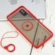 قاب مات محافظ لنزدار فلزی + هولدر و آویز حلقه ای Xiaomi Redmi 9A