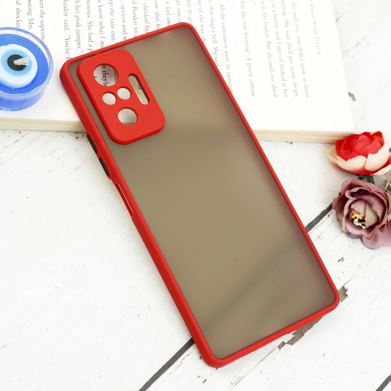 قاب PC مات محافظ لنز دار Xiaomi Redmi Note 10 Pro