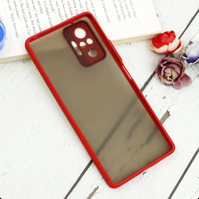 قاب PC مات محافظ لنز دار Xiaomi Redmi Note 10 Pro