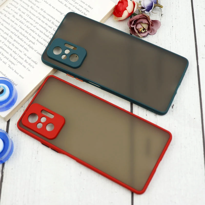 قاب PC مات محافظ لنز دار Xiaomi Redmi Note 10 Pro