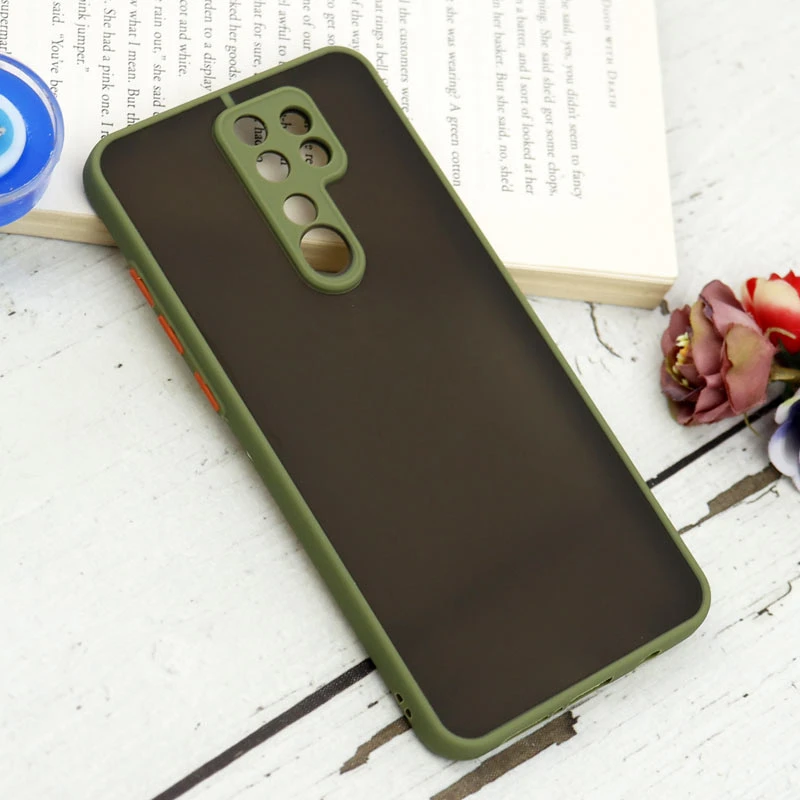 قاب PC مات محافظ لنز دار Xiaomi Redmi Note 8 Pro