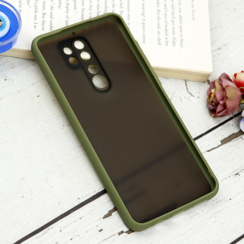 قاب PC مات محافظ لنز دار Xiaomi Redmi Note 8 Pro