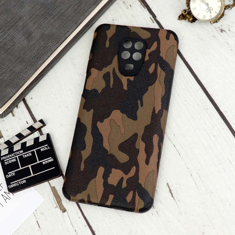 قاب شیائومی Redmi Note 9s طرح چریکی محافظ لنزدار