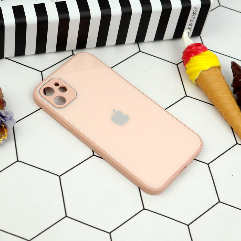 قاب محافظ لنزدار My Case پشت گلسی iPhone 11