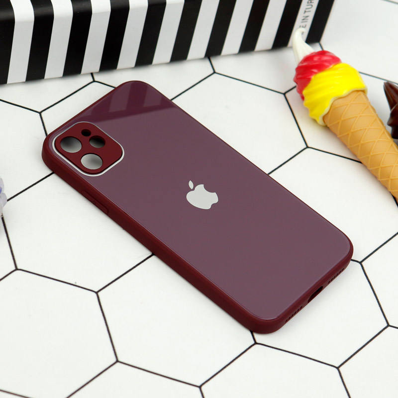 قاب محافظ لنزدار My Case پشت گلسی iPhone 11