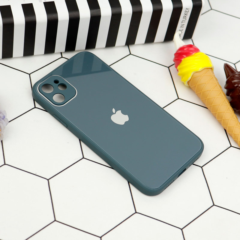 قاب محافظ لنزدار My Case پشت گلسی iPhone 11