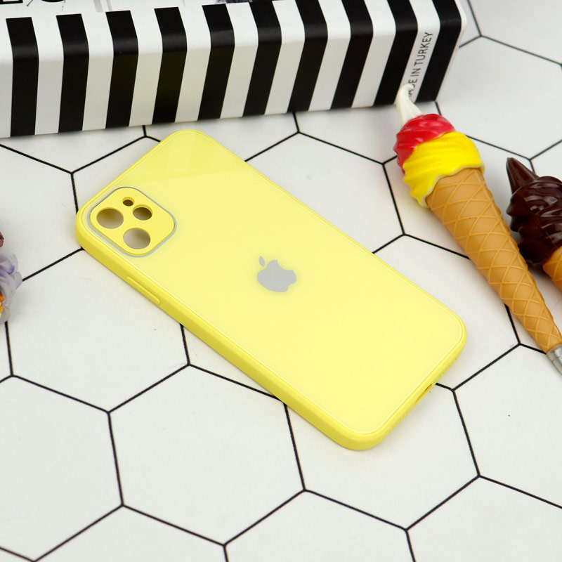 قاب محافظ لنزدار My Case پشت گلسی iPhone 11