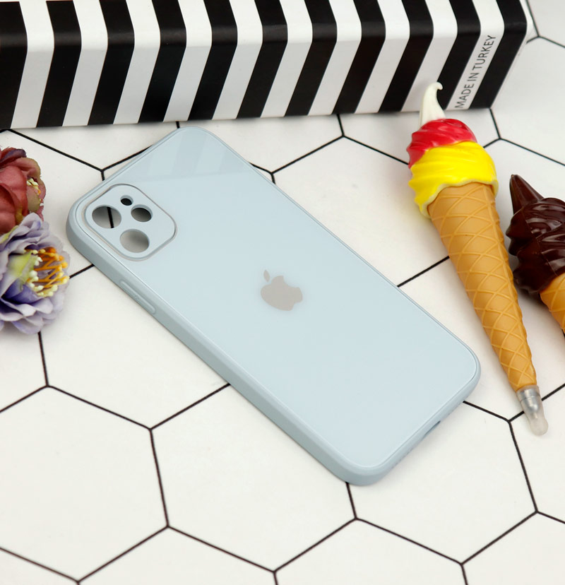 قاب محافظ لنزدار My Case پشت گلسی iPhone 11