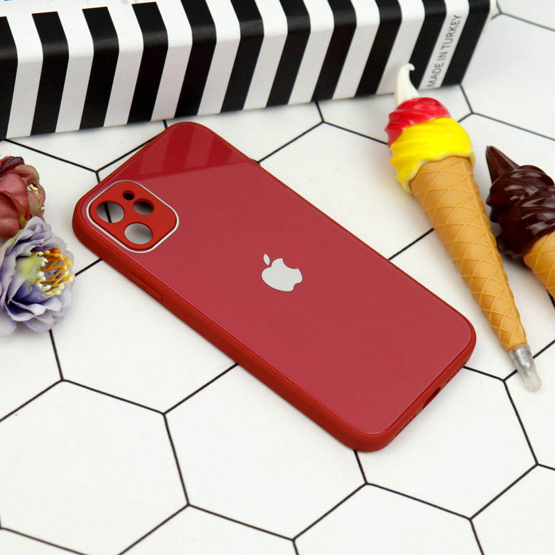 قاب محافظ لنزدار My Case پشت گلسی iPhone 11