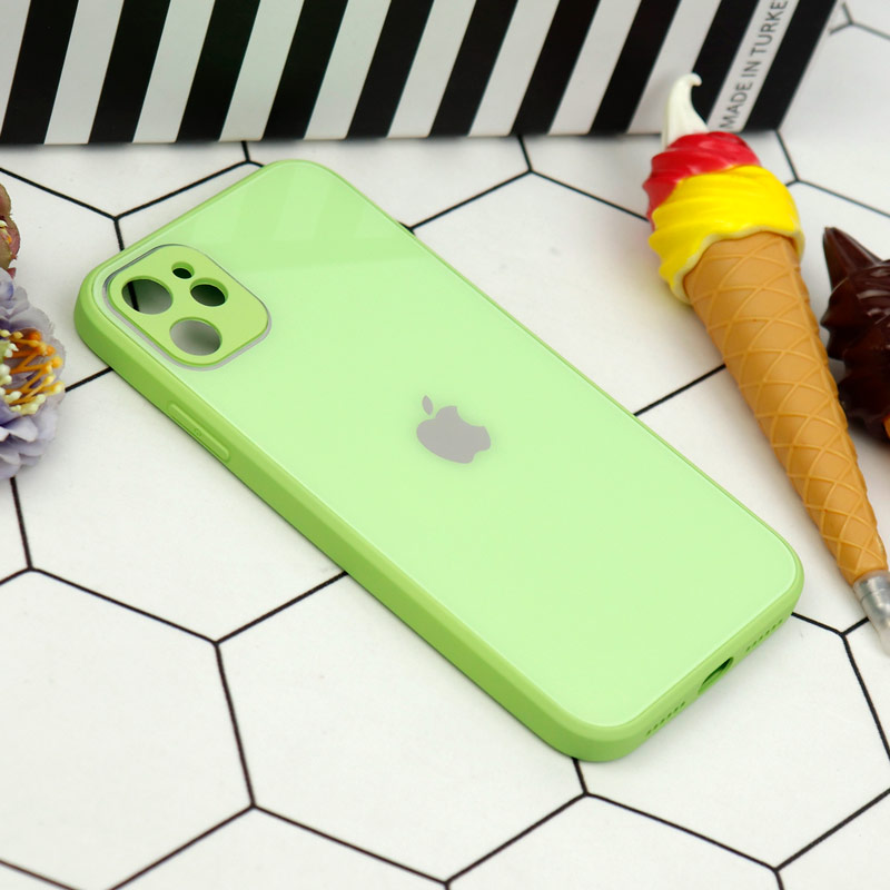 قاب محافظ لنزدار My Case پشت گلسی iPhone 11