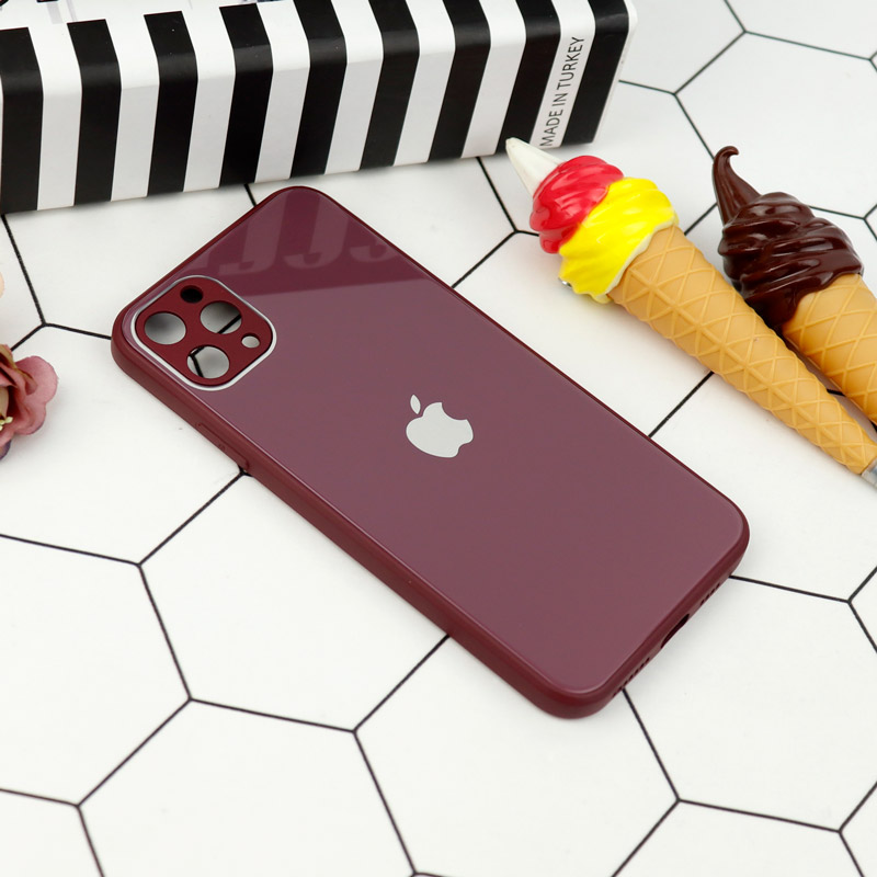 قاب محافظ لنزدار My Case پشت گلسی iPhone 11 Pro Max