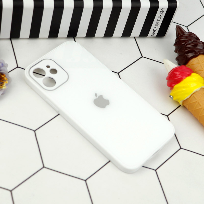 قاب محافظ لنزدار My Case پشت گلسی iPhone 12