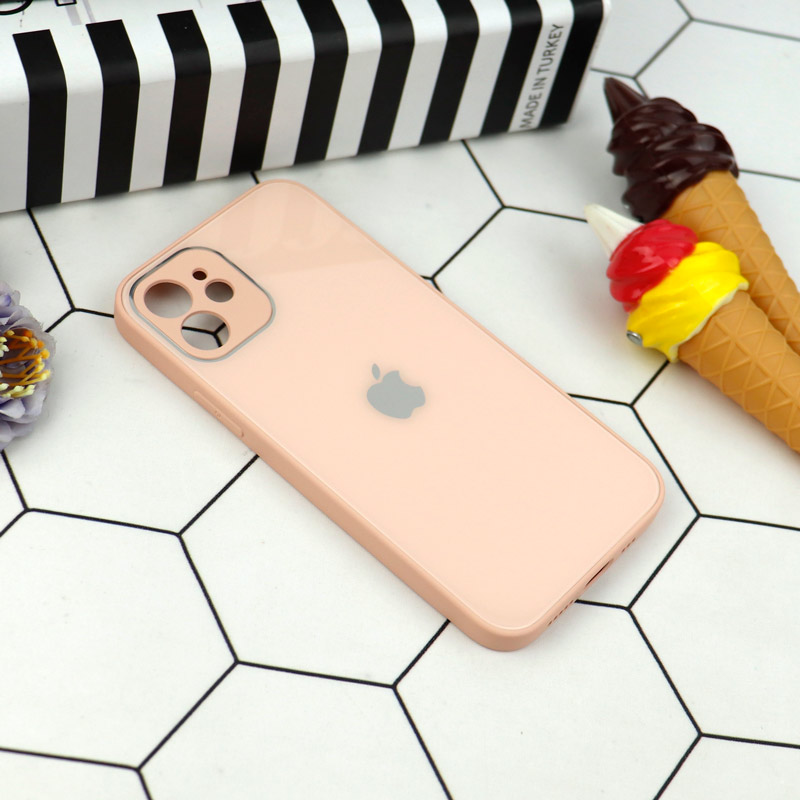 قاب محافظ لنزدار My Case پشت گلسی iPhone 12