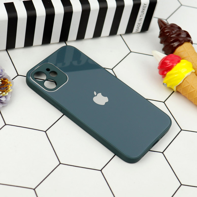 قاب محافظ لنزدار My Case پشت گلسی iPhone 12