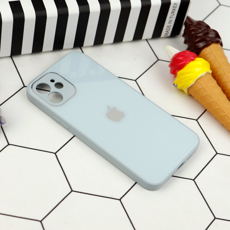 قاب محافظ لنزدار My Case پشت گلسی iPhone 12