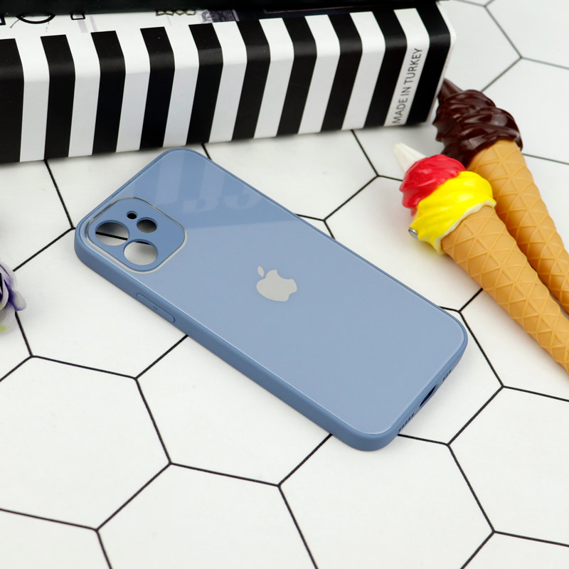 قاب محافظ لنزدار My Case پشت گلسی iPhone 12