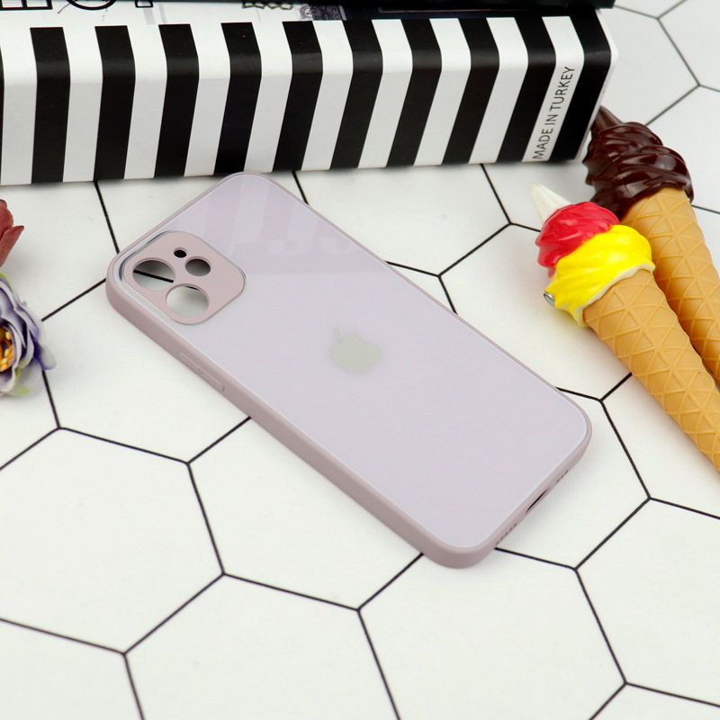 قاب محافظ لنزدار My Case پشت گلسی iPhone 12