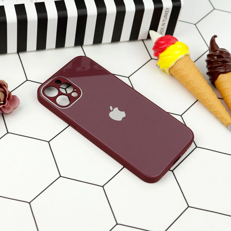 قاب محافظ لنزدار My Case پشت گلسی iPhone 12 Pro