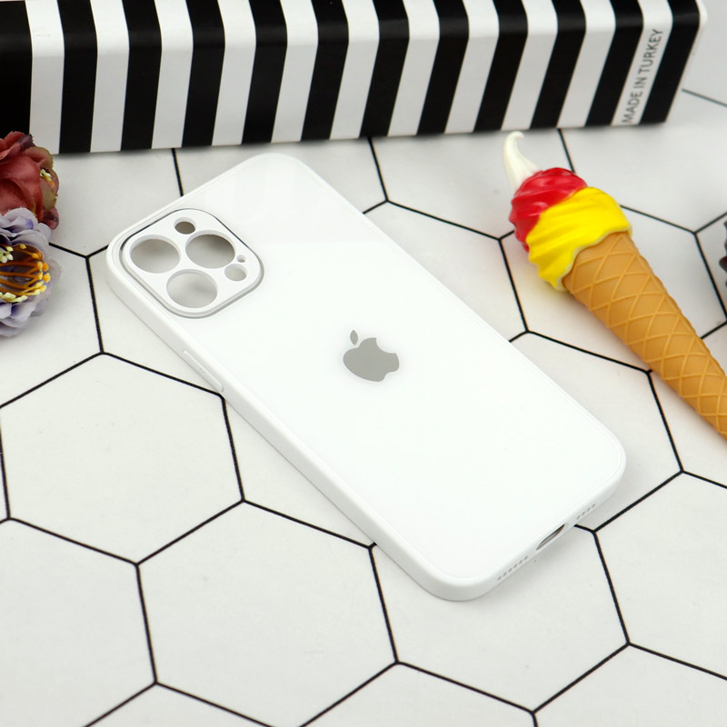قاب محافظ لنزدار My Case پشت گلسی iPhone 12 Pro Max
