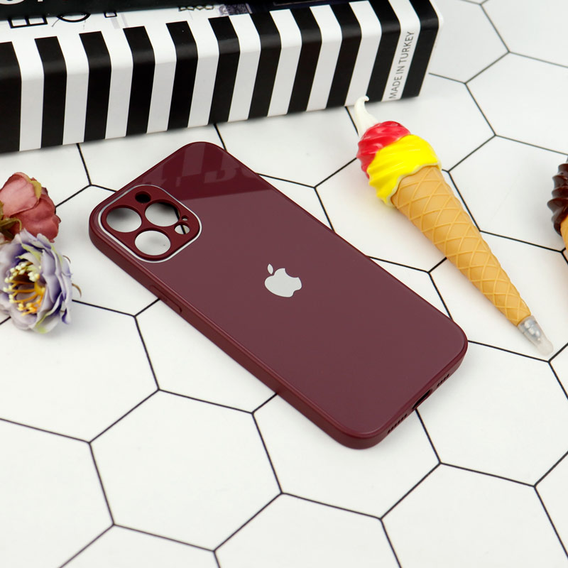 قاب محافظ لنزدار My Case پشت گلسی iPhone 12 Pro Max