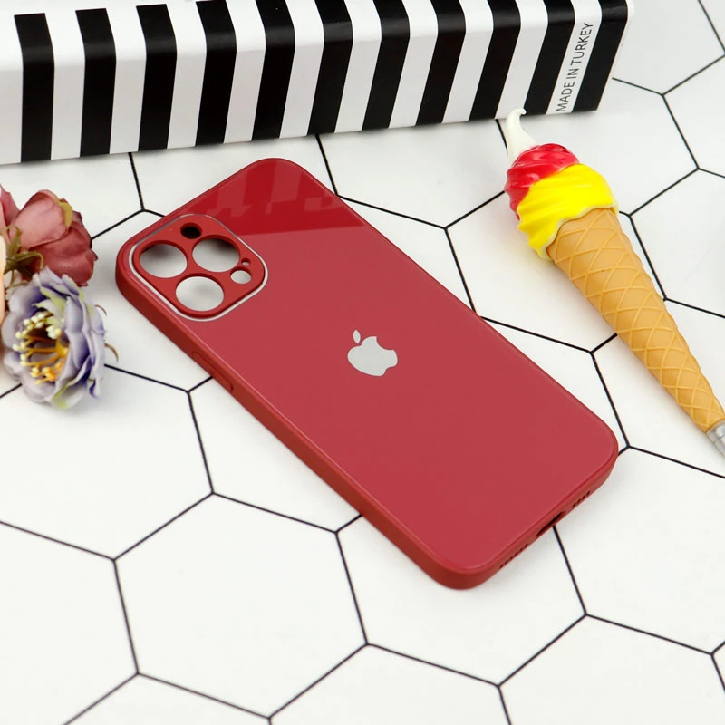 قاب محافظ لنزدار My Case پشت گلسی iPhone 12 Pro Max