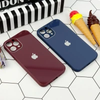 قاب محافظ لنزدار My Case پشت گلسی iPhone 12 Pro Max