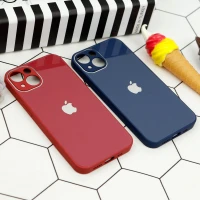 قاب محافظ لنزدار My Case پشت گلسی iPhone 13