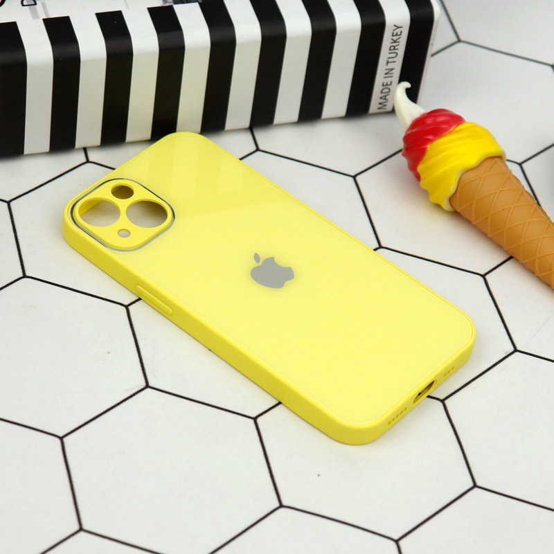 قاب محافظ لنزدار My Case پشت گلسی iPhone 13
