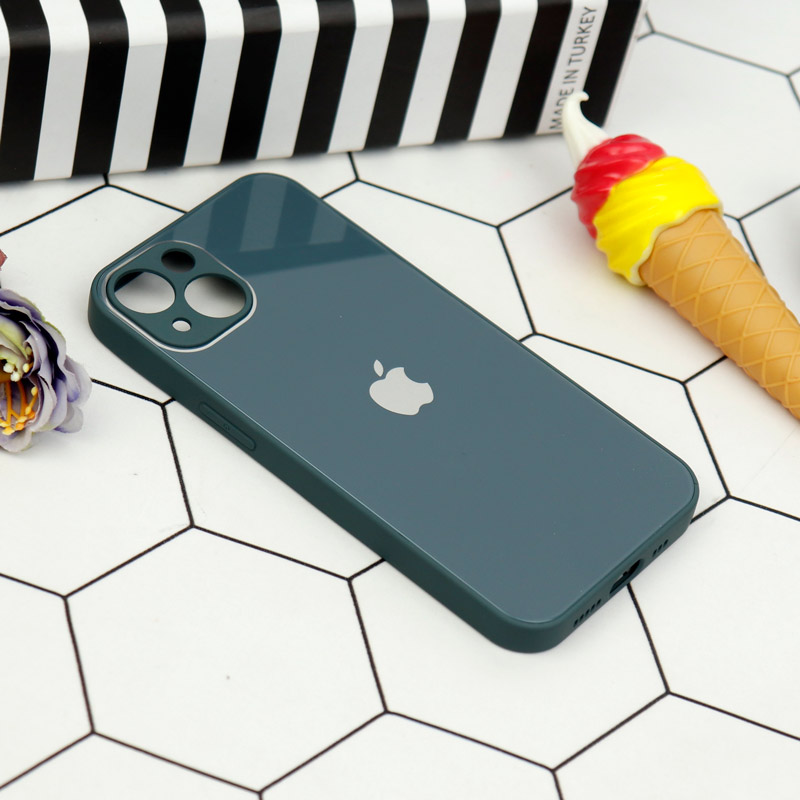 قاب محافظ لنزدار My Case پشت گلسی iPhone 13