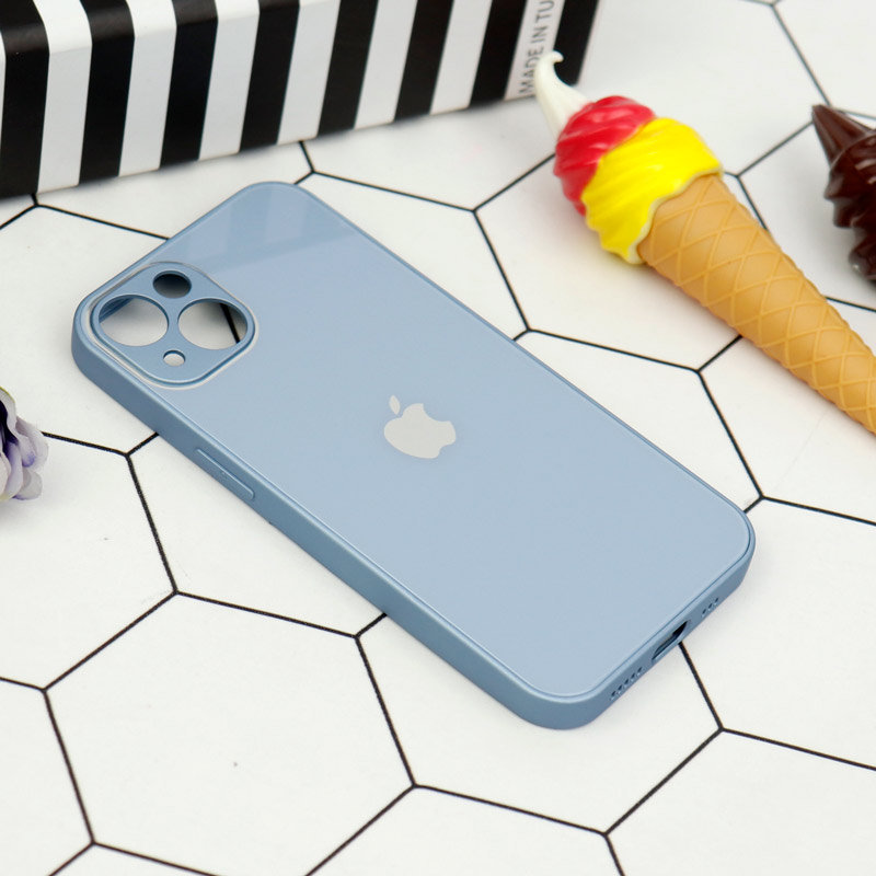 قاب محافظ لنزدار My Case پشت گلسی iPhone 13
