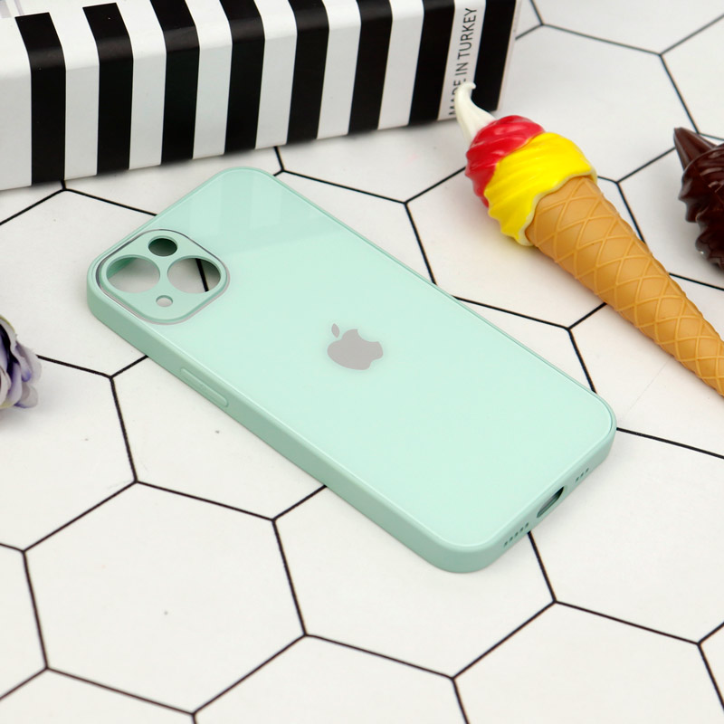 قاب محافظ لنزدار My Case پشت گلسی iPhone 13