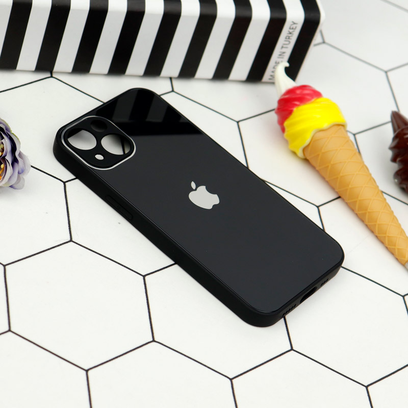 قاب محافظ لنزدار My Case پشت گلسی iPhone 13