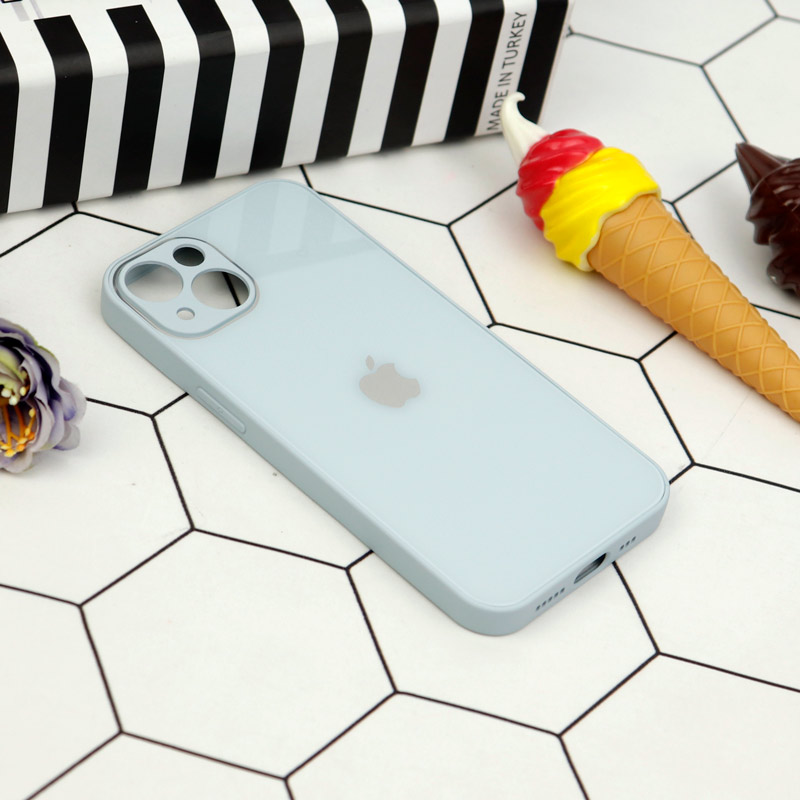 قاب محافظ لنزدار My Case پشت گلسی iPhone 13