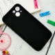 قاب سیلیکونی مشکی طرح Baron + پاپ سوکت iPhone 13