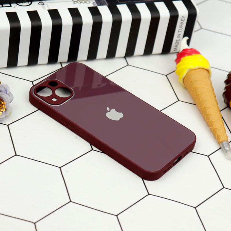 قاب محافظ لنزدار My Case پشت گلسی iPhone 13